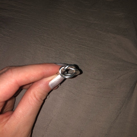 Sterling Silver Knot Ring - Picture 3 of 3